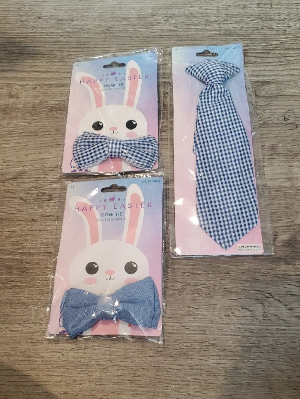 🐦NWT Bow Tie Set - Happy Easter